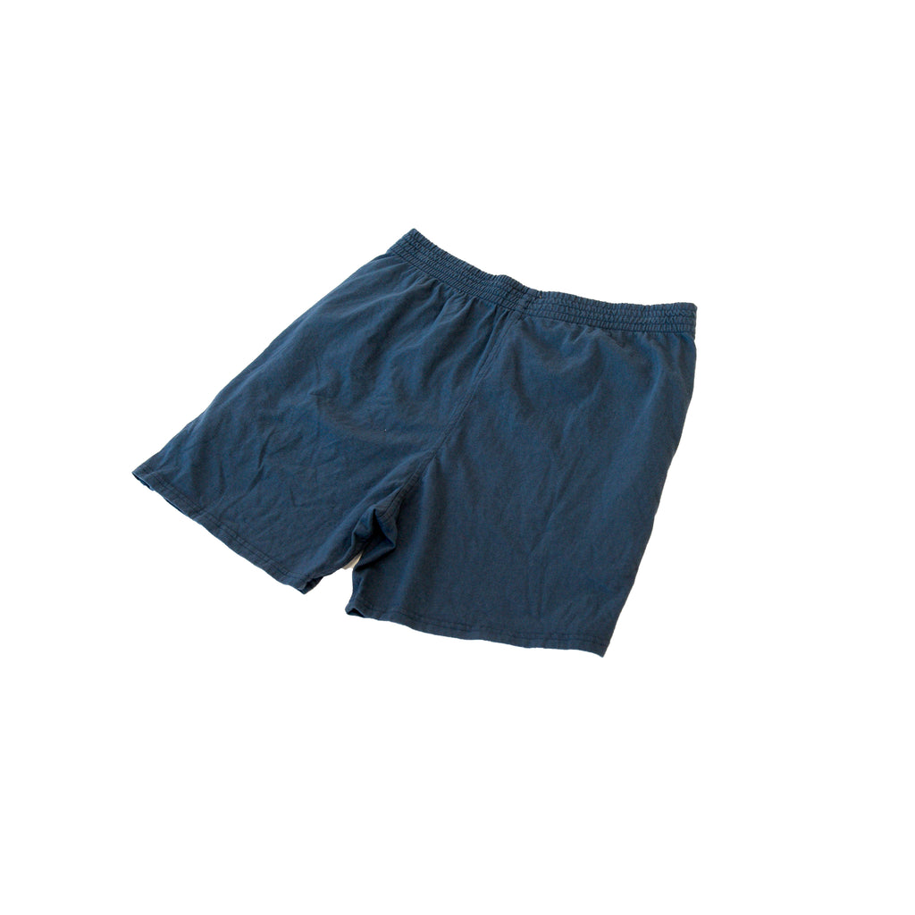 National Athletic Good Track Short Combed Cotton Jersey Navy back