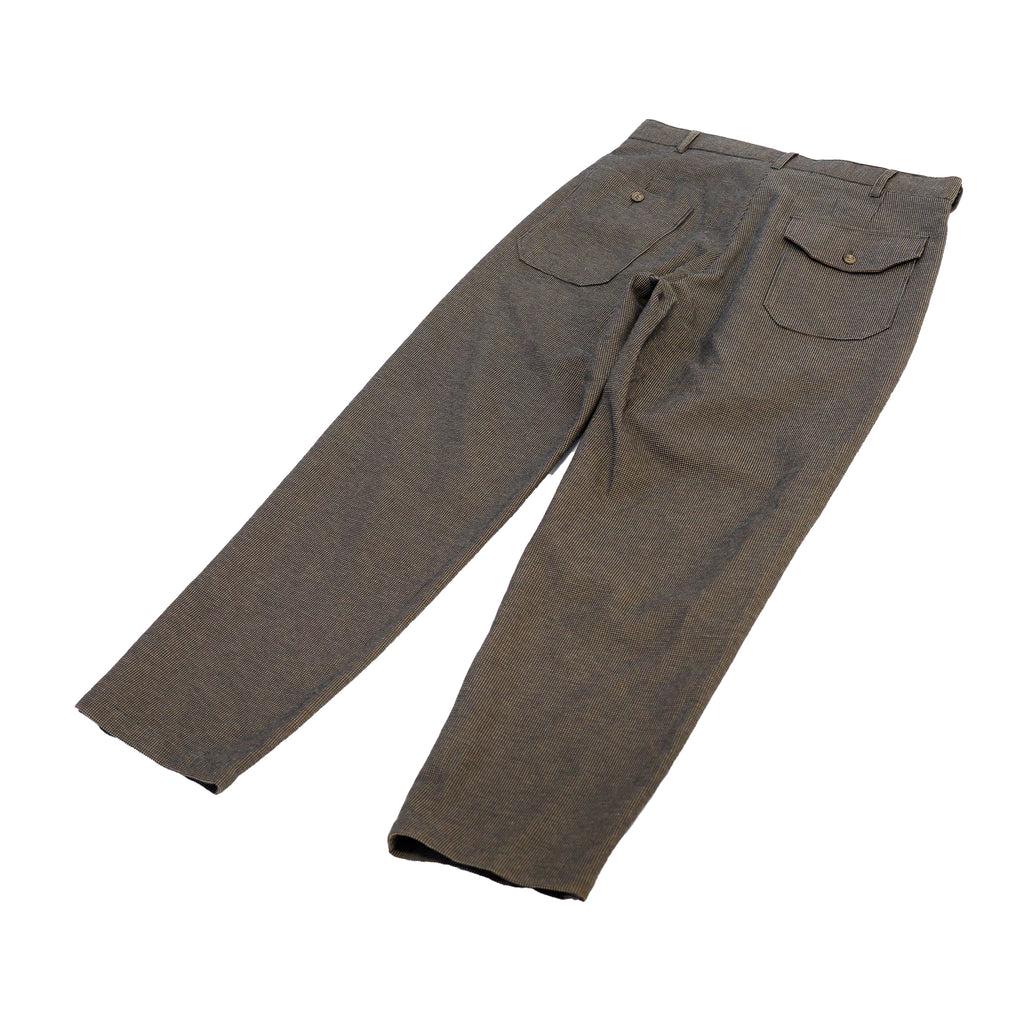 Engineered Garments Carlyle Pant Dk.Brown CP Waffle back