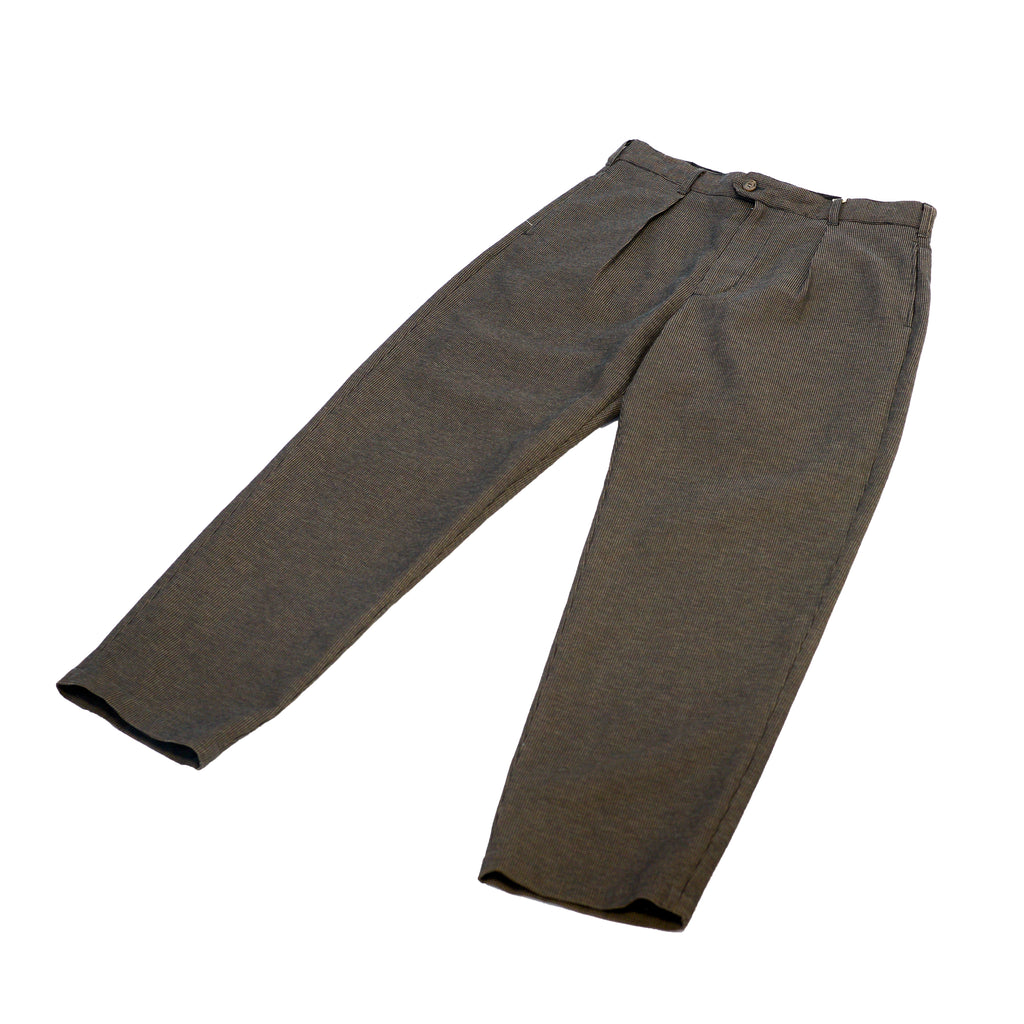 Engineered Garments Carlyle Pant Dk.Brown CP Waffle front