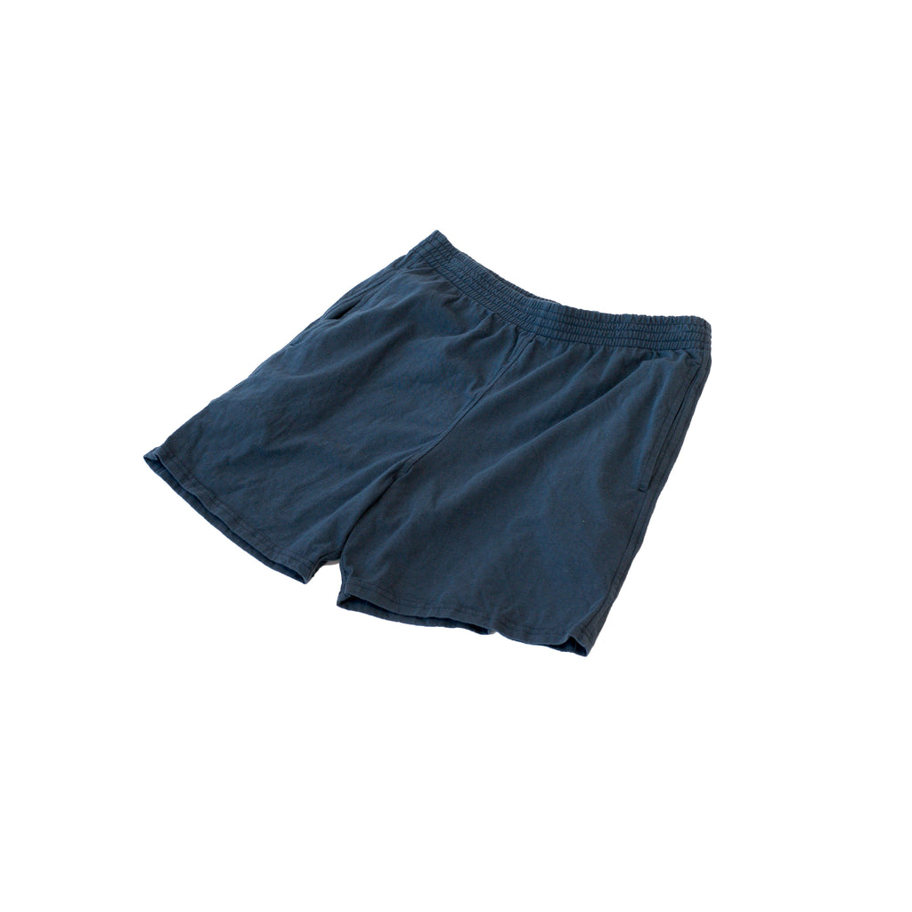National Athletic Good Track Short Combed Cotton Jersey Navy