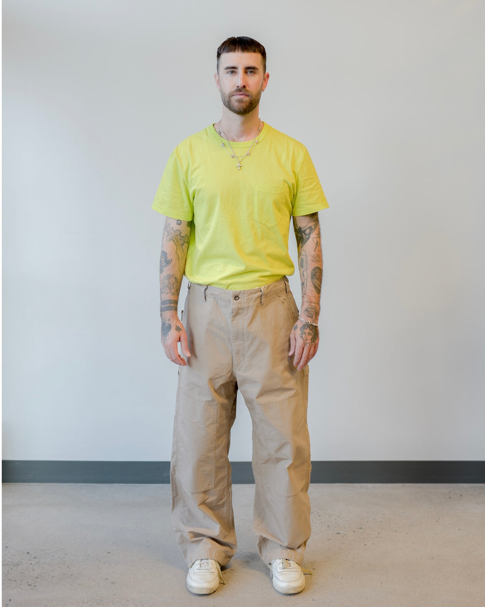 ● ENGINEERED GARMENTS FA Pant / Khaki S FA Pant - Khaki Cotton Superfine Twill | Nepenthes New York