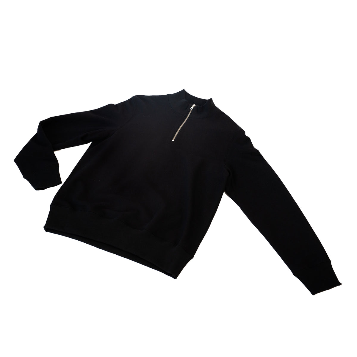 Merz b. Schwanen 343Z Loopwheeled Sweatshirt Deep Black