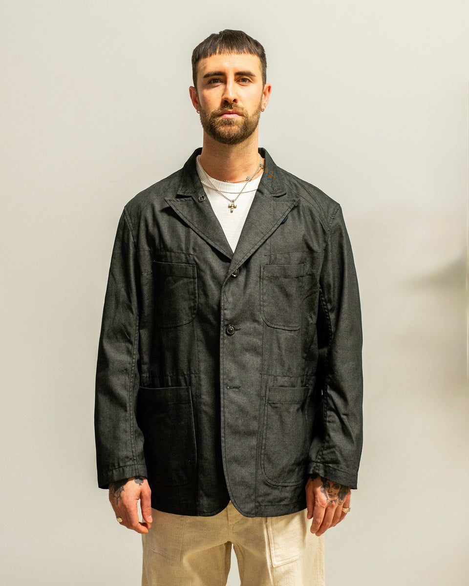 Engineered Garments Bedford Jacket Black CP Denim – The Foxhole