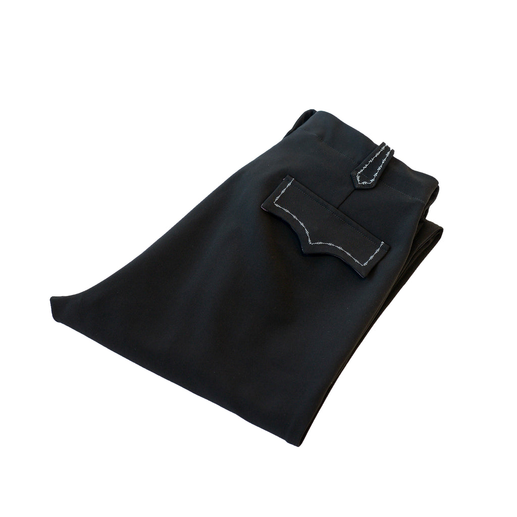 Needles Western Leisure Pant PE/PU Double Cloth Black