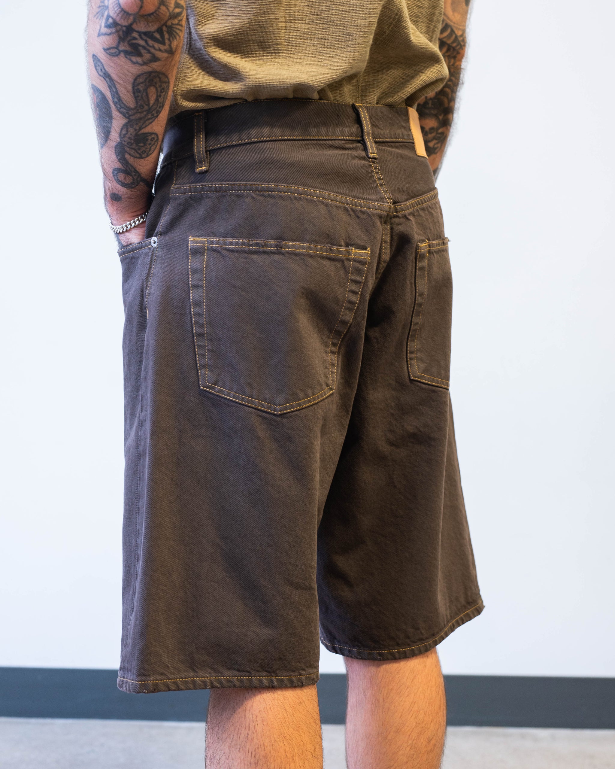 Sunflower Wide Twist Short Vintage Brown – The Foxhole