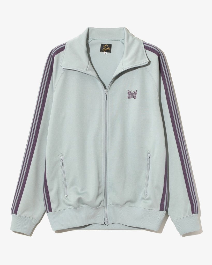Needles Track Jacket Poly Smooth Sax flat
