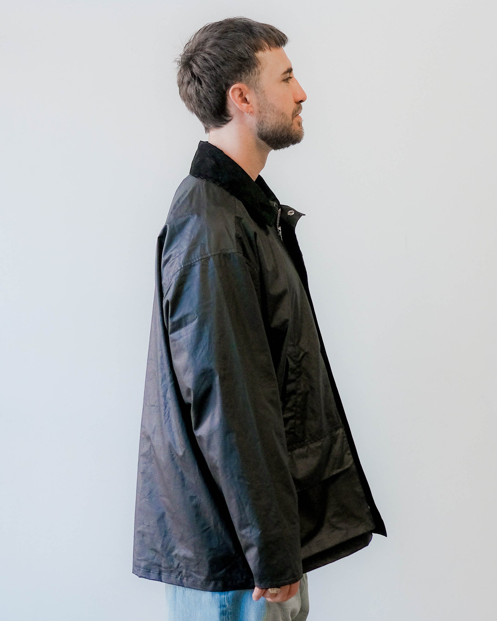Sunflower Ripstop Waxed Leisure Jacket Black – The Foxhole