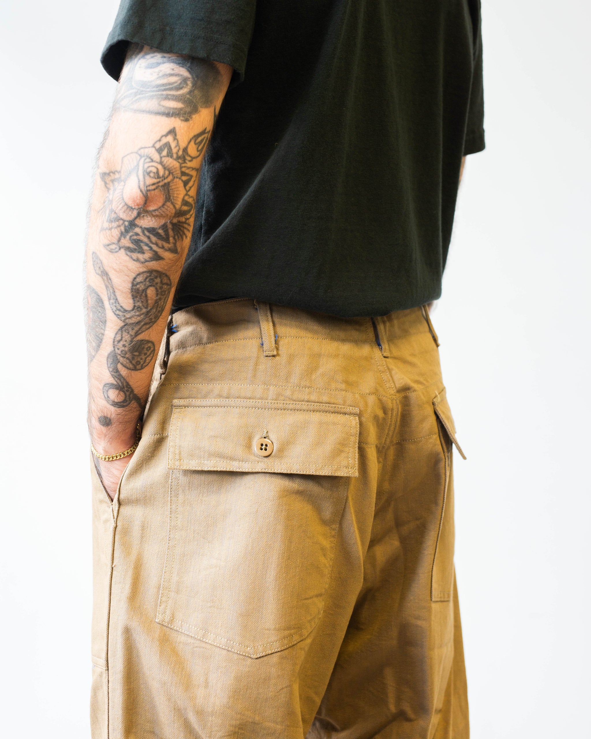 パンツ engineered garments 24aw fatigue pants M Engineered Garments Fatigue Pant | Navy 6.5oz Flat Twill