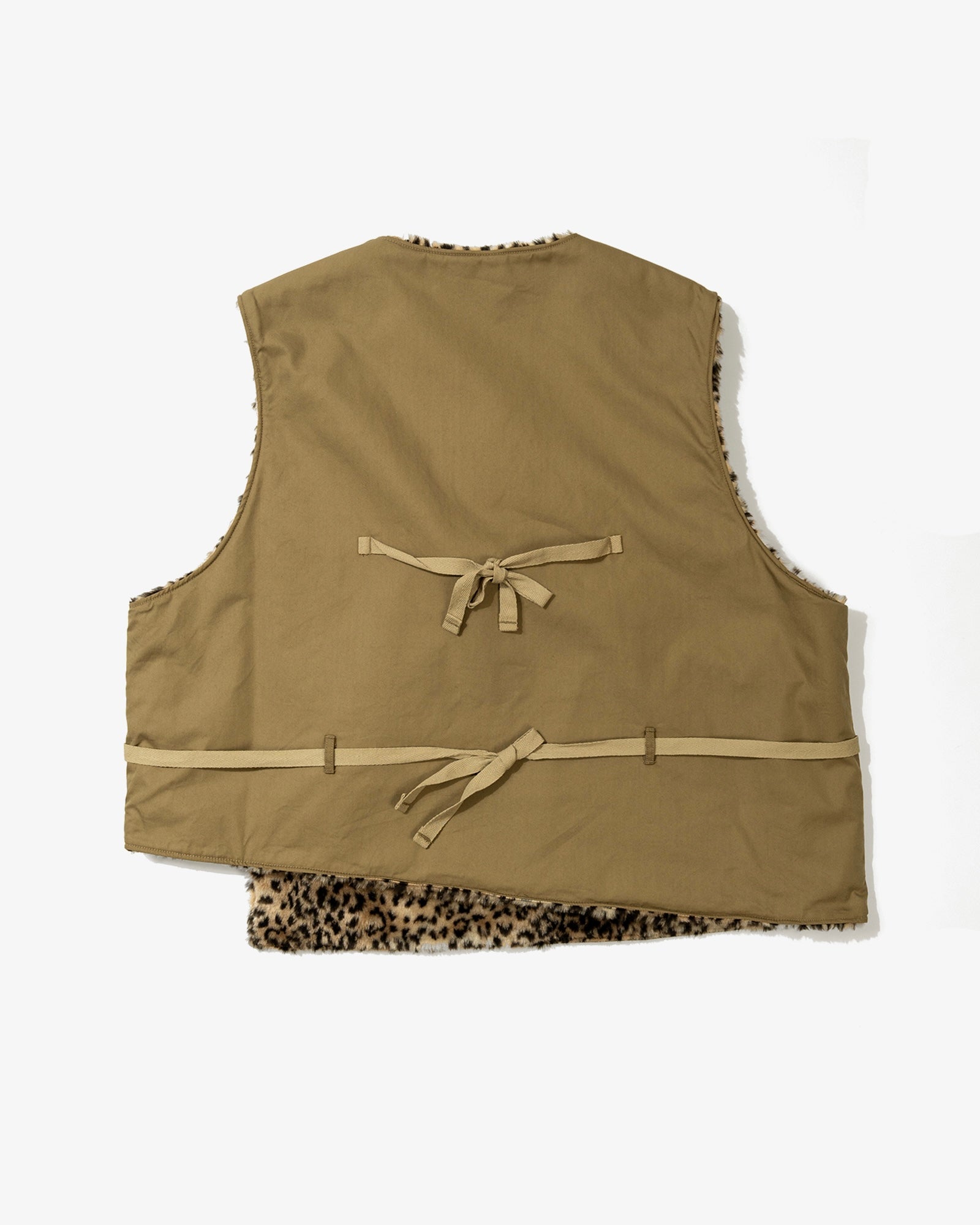 ジャケット・アウター engineered garments Over Vest Engineered Garments Nyco Twill Over Vest - Khaki | Garmentory