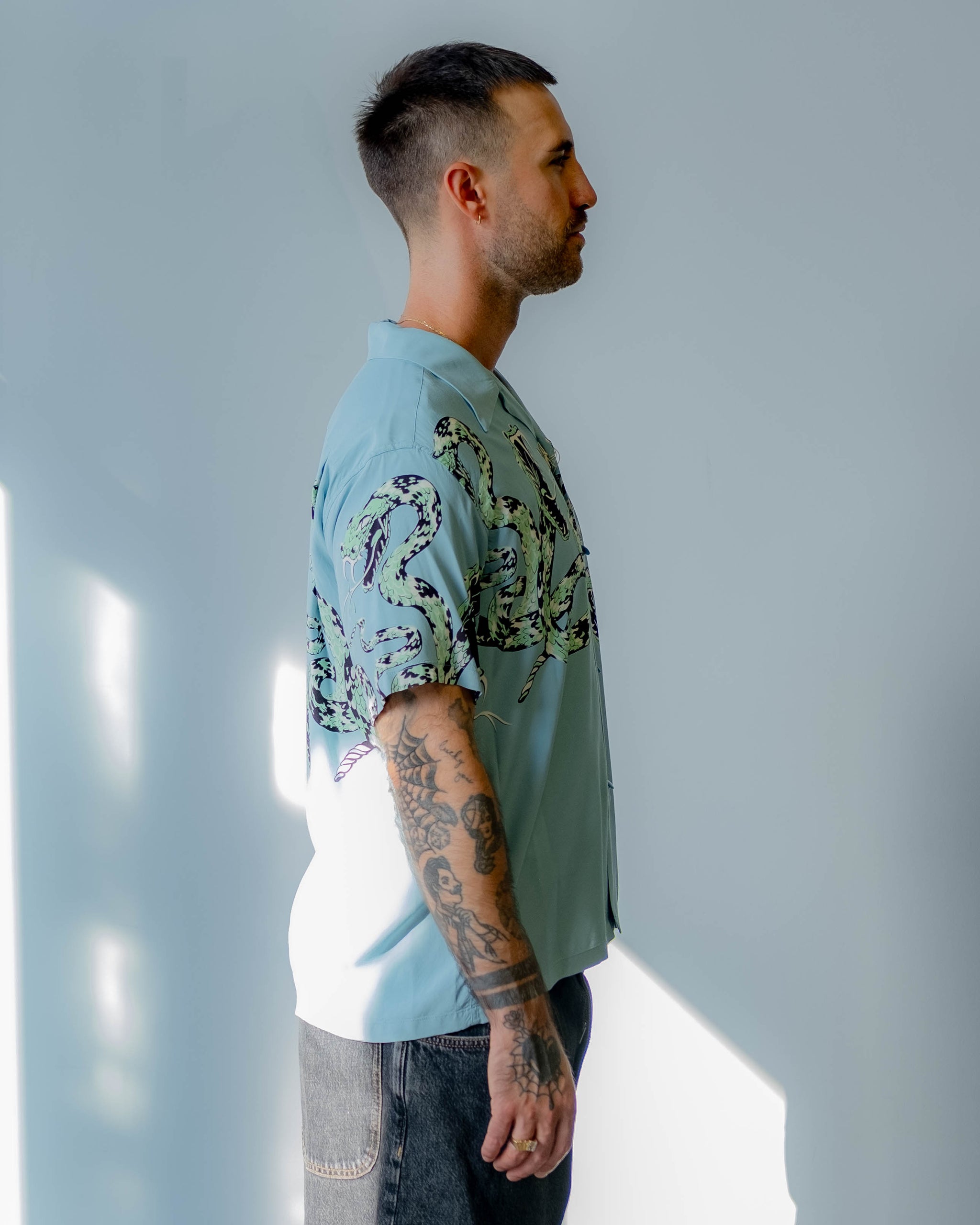 Star of Hollywood Rattle Snake High Density Rayon S/S Open