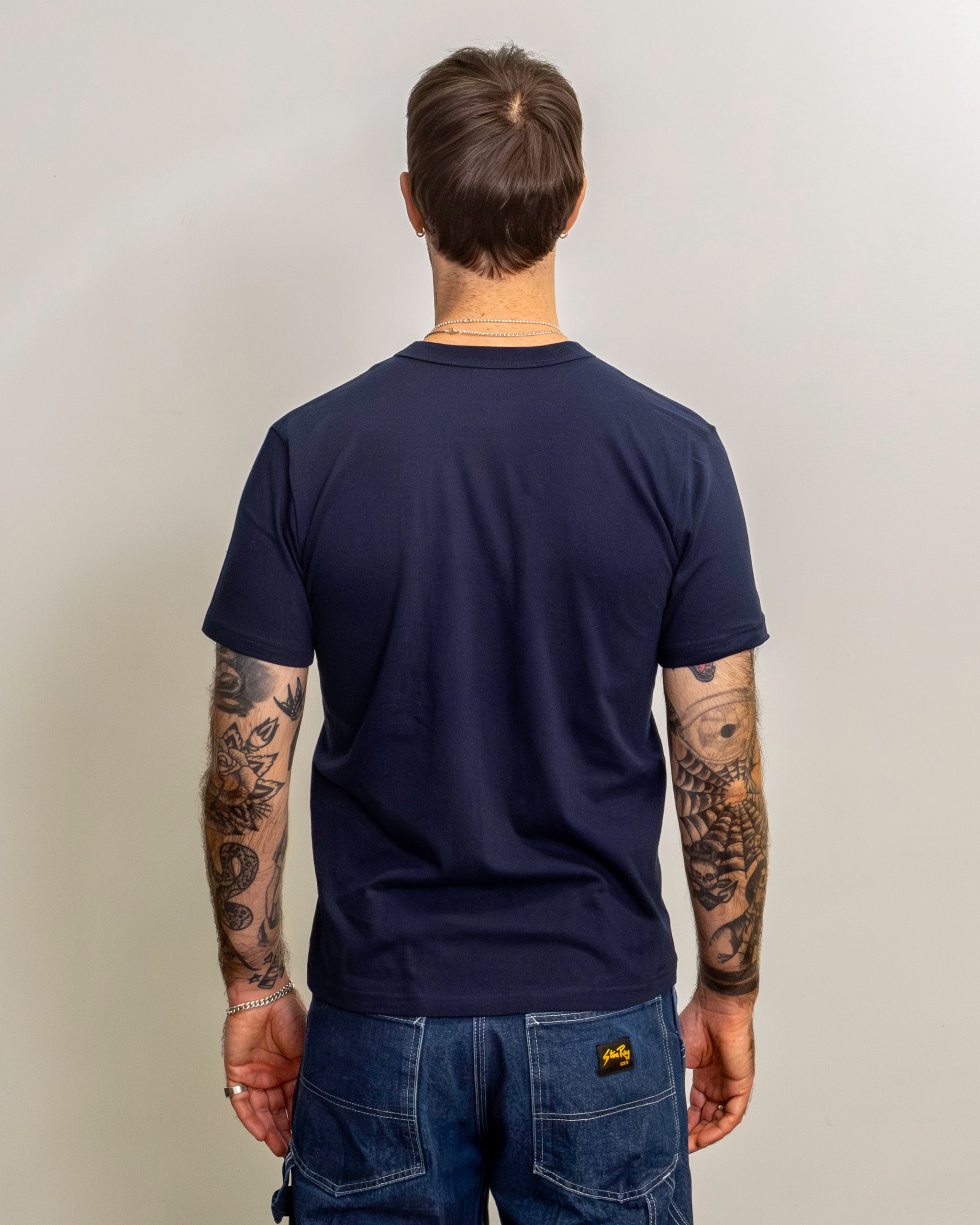 Whitesville 2-pack T-shirt Navy – The Foxhole