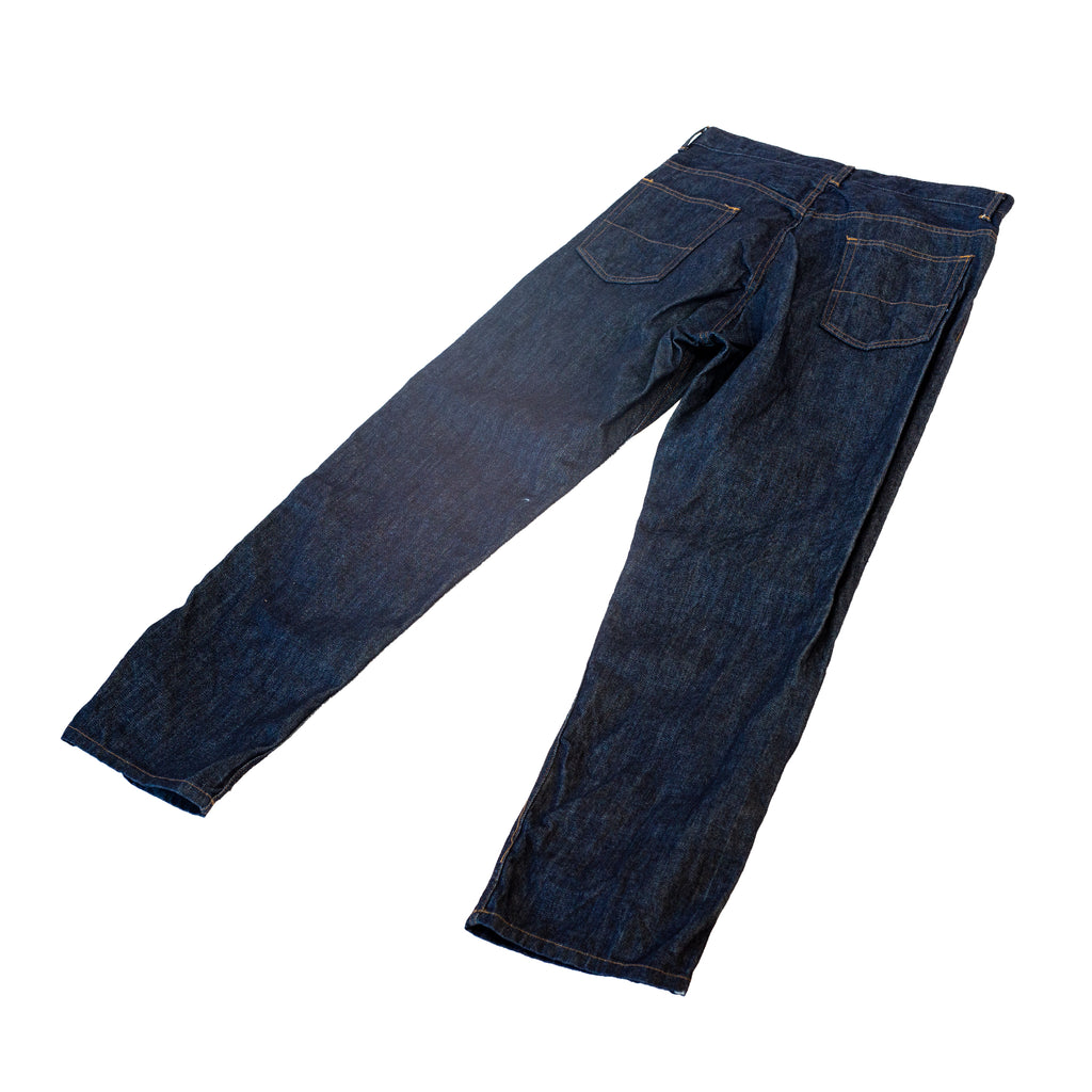 Engineered Garments RF Jeans Indigo Cotton Broken Denim back