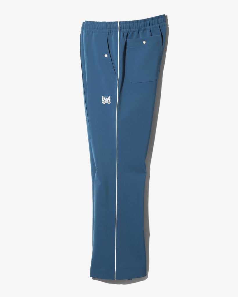 Needles Piping Cowboy Pant PE/PU Double Cloth Marine Blue flat side