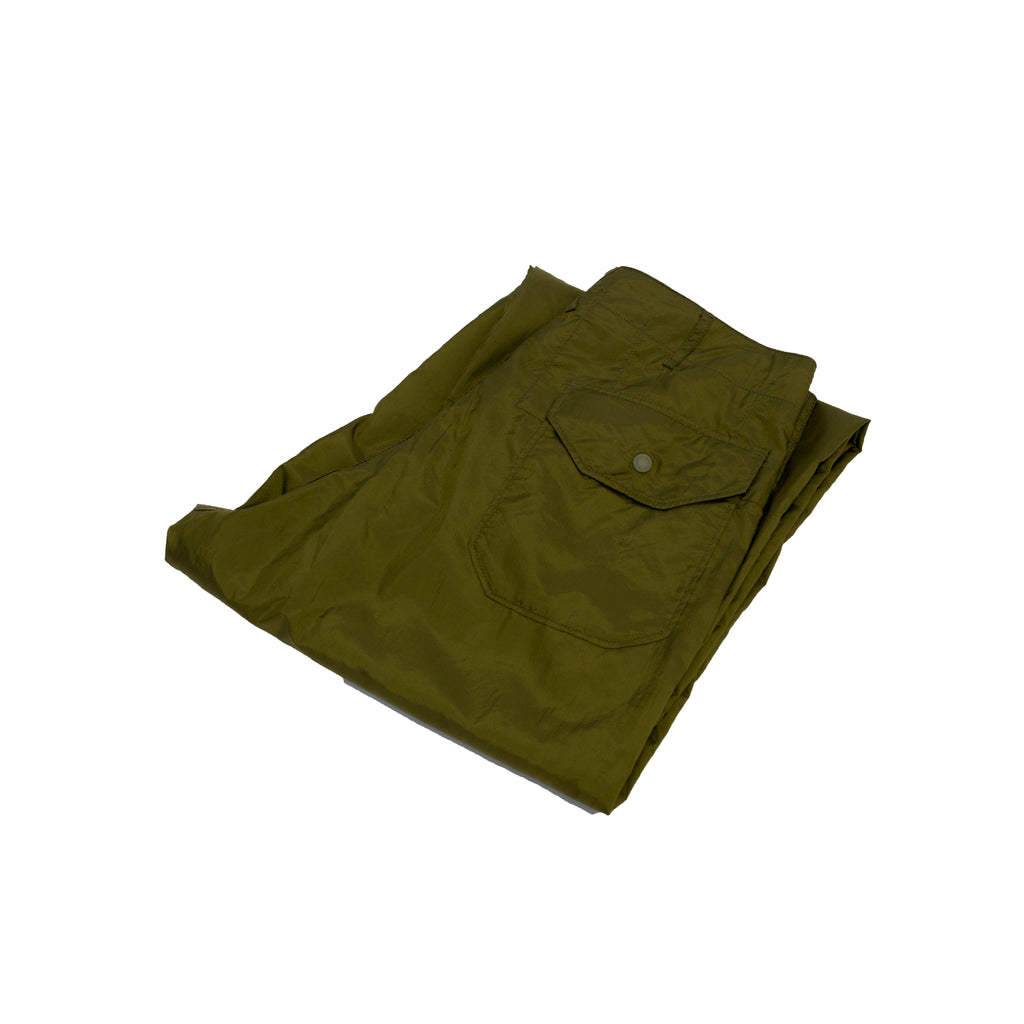 Engineered Garments Over Pant Olive Nylon Ripstop