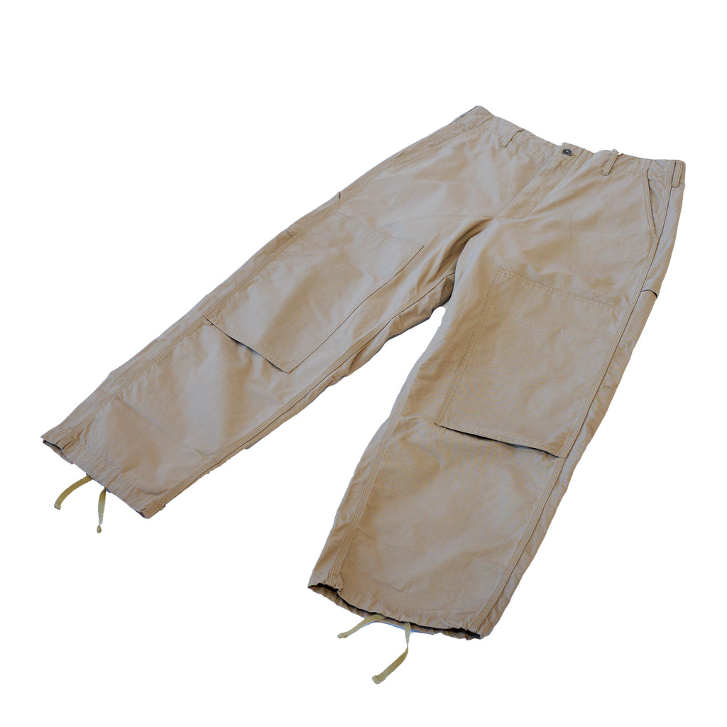 Engineered Garments Painter Pant Khaki Cotton Ripstop front