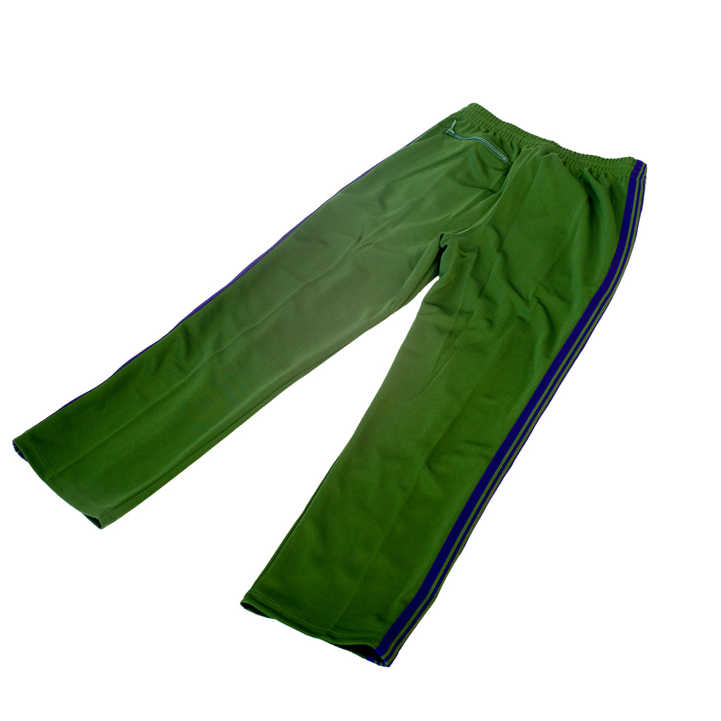 Needles Track Pant Poly Smooth Ivy Green back