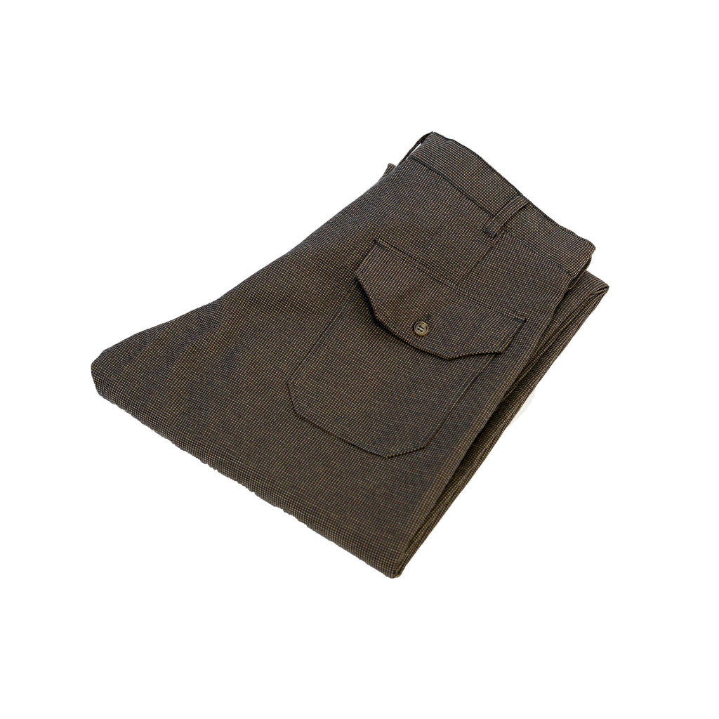 Engineered Garments Carlyle Pant Dk.Brown CP Waffle