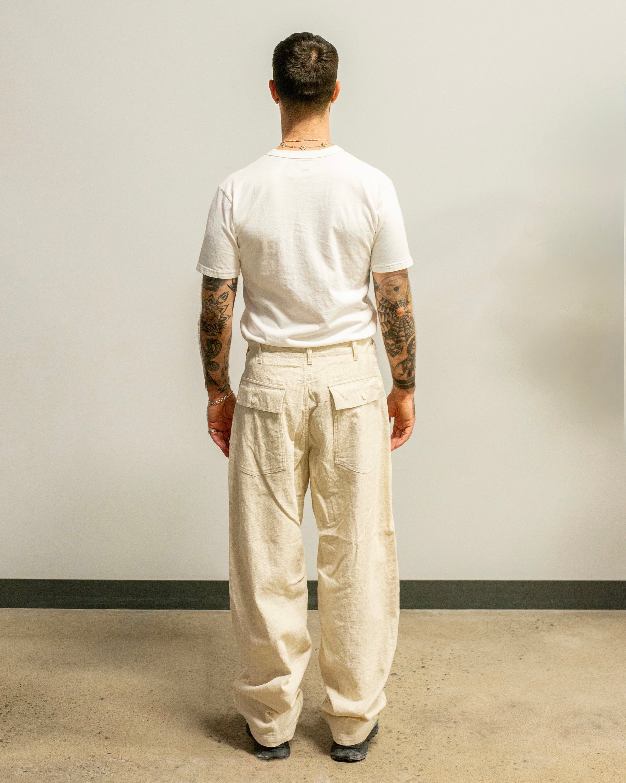 Engineered Garments Fatigue Pant Natural CL Java Cloth – The Foxhole
