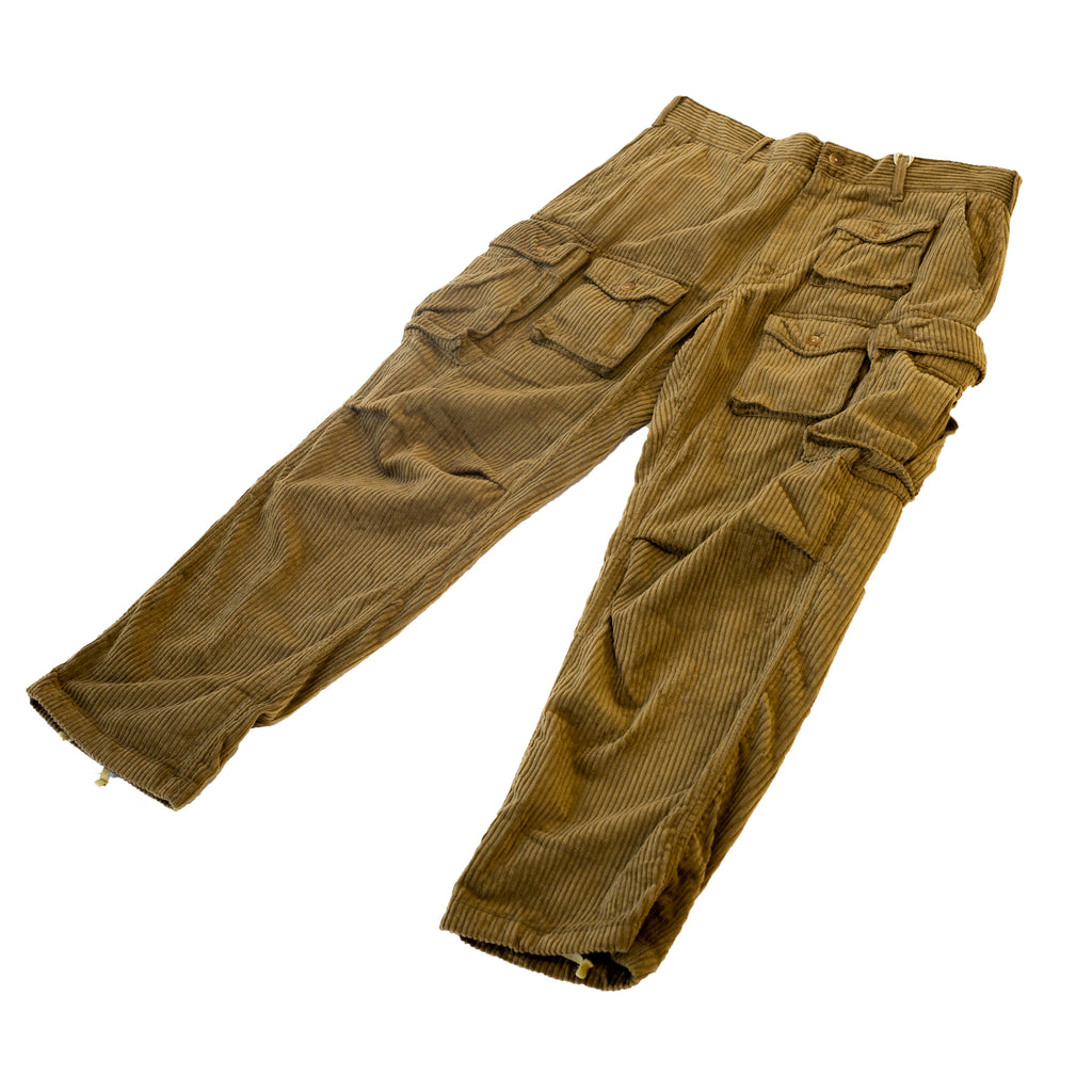 Engineered Garments FA Pant Khaki Cotton 4.5W Corduroy front