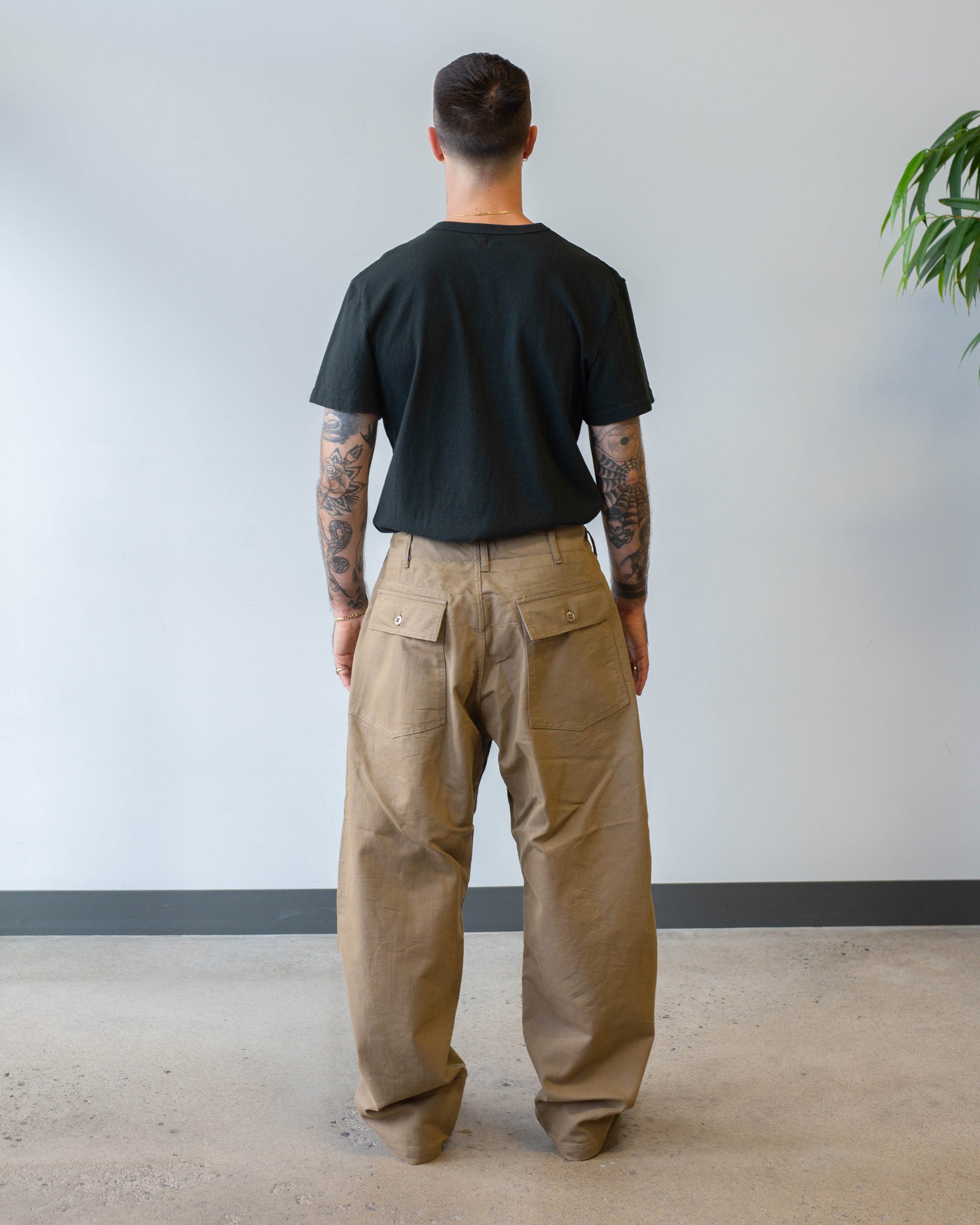 パンツ engineered garments fatigue pant xs 24ss Engineered Garments Fatigue Pant - Herringbone Twill
