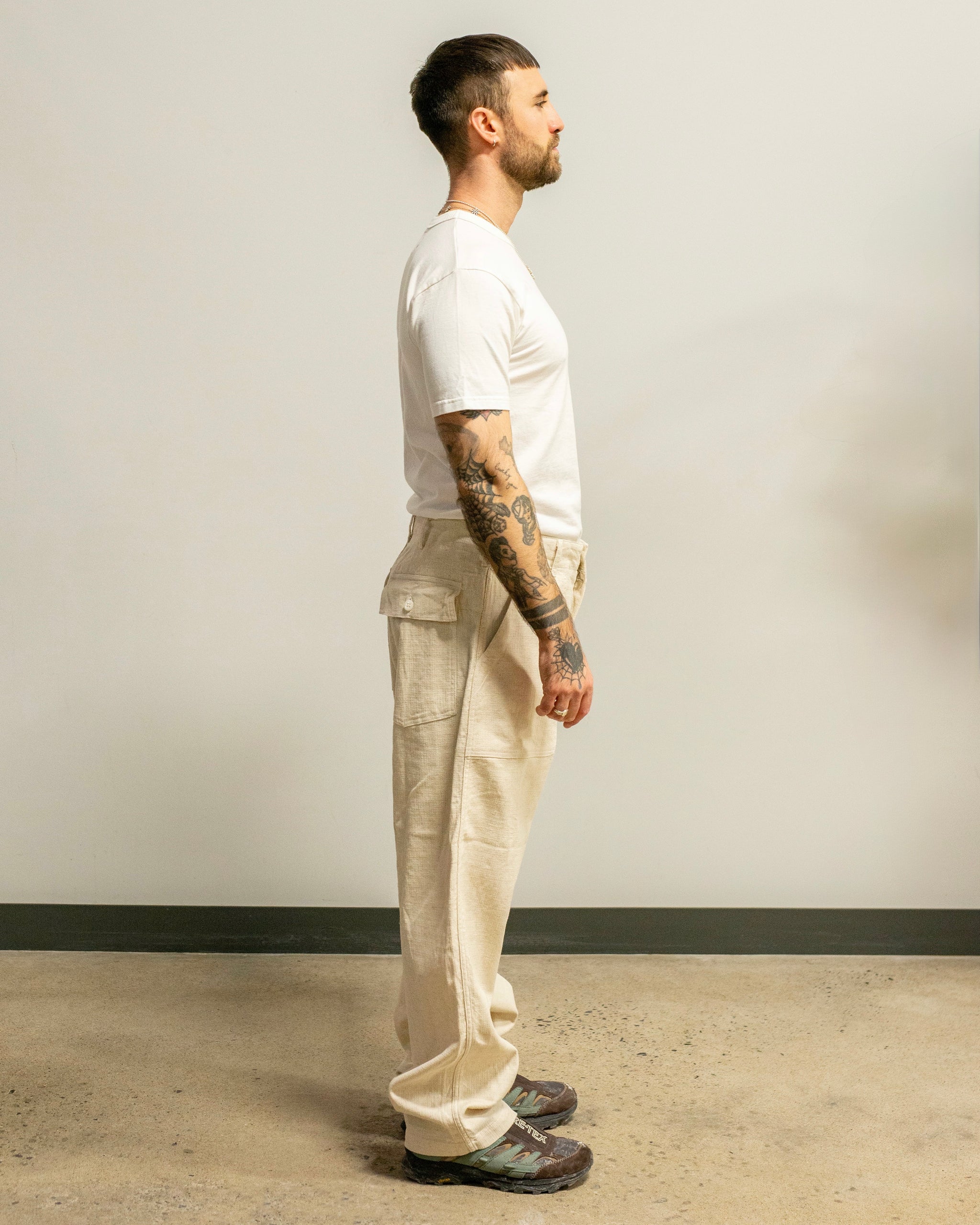 Engineered Garments Fatigue Pant Natural CL Java Cloth – The Foxhole