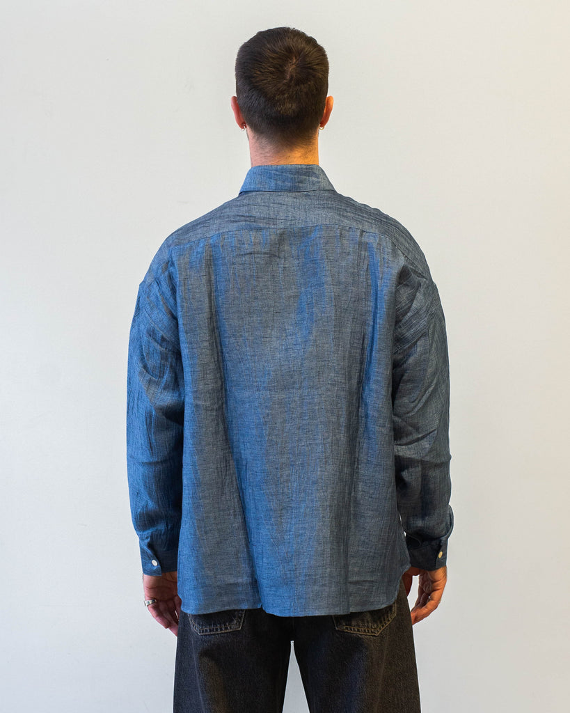 Sunflower Stable Shirt Blue back