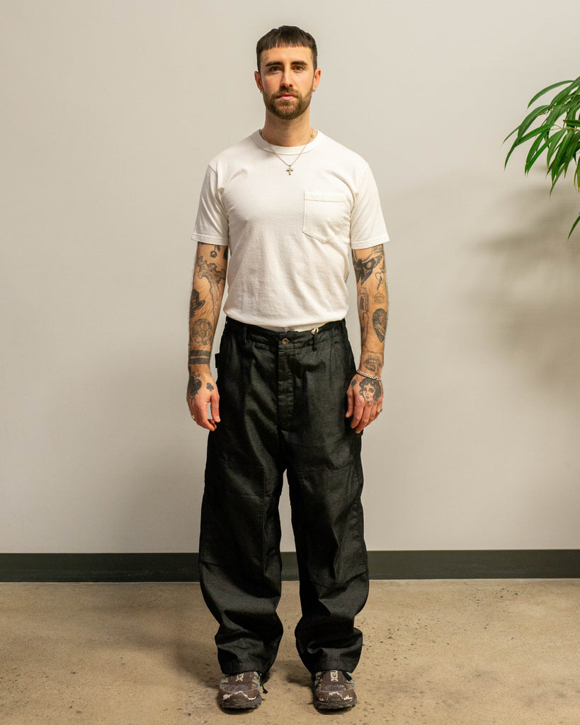 Engineered Garments Painter Pant Black CP Denim