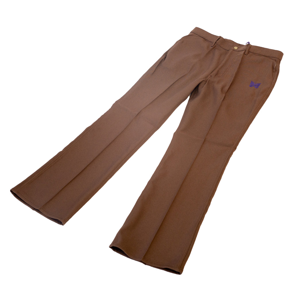 Needles Boot-Cut Jean Poly Twill Brown front