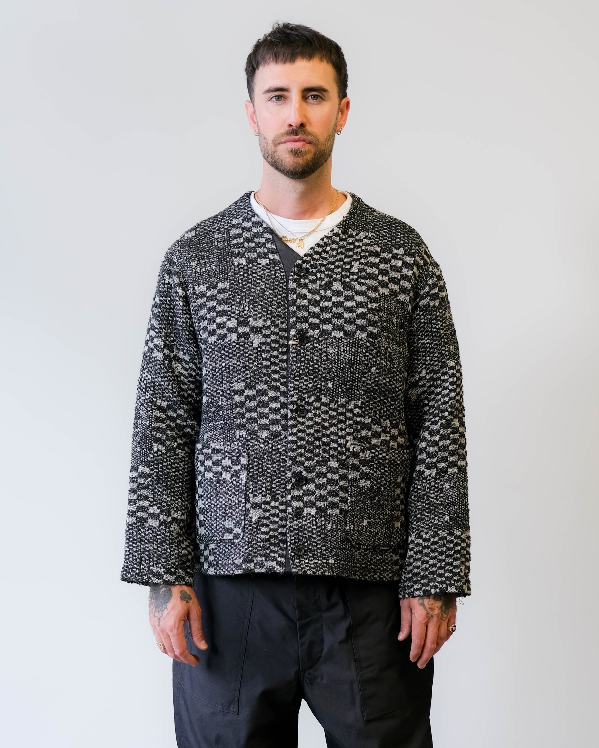 ENGINEERED GARMENTS チェックジャケット 53-10-129 30%OFF》Engineered Garments / BA Shirt Jacket - khaki - 乱