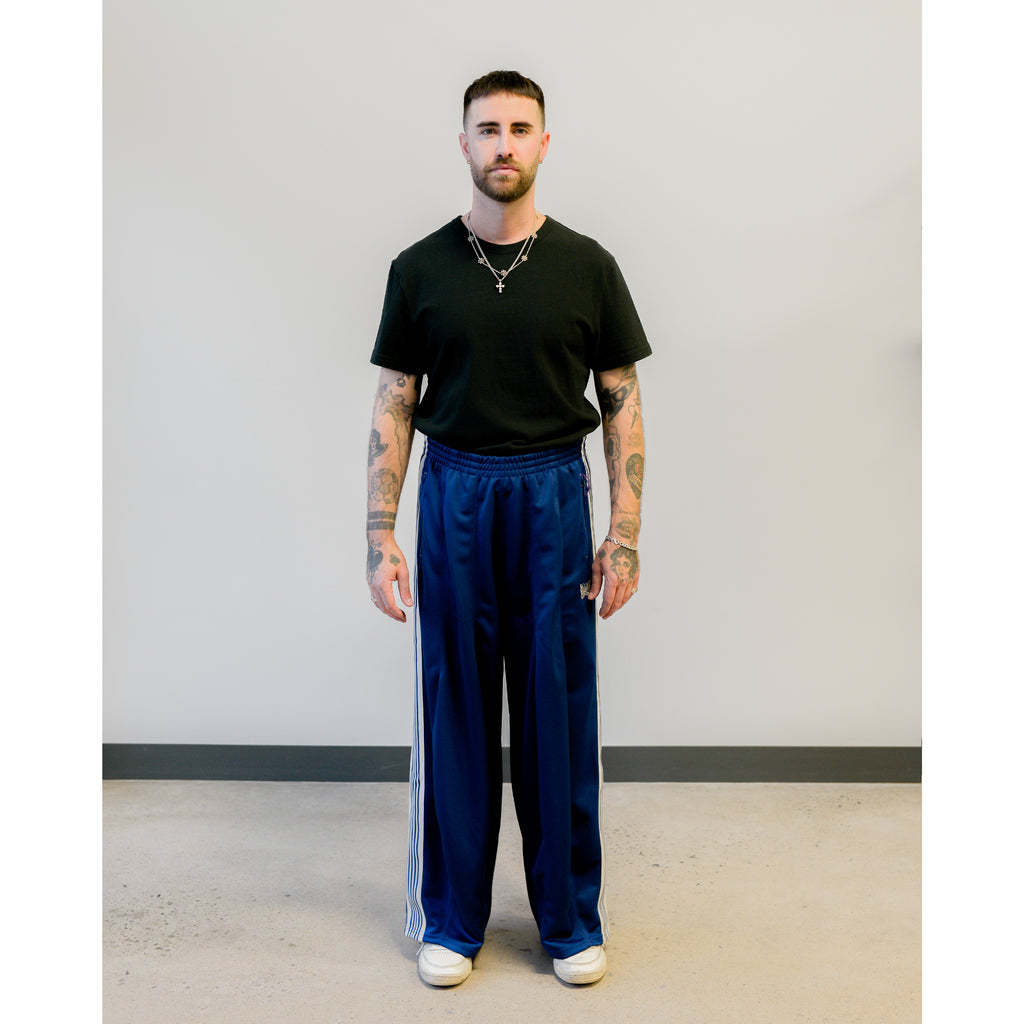 Needles H.D. Track Pant Poly Smooth Royal model
