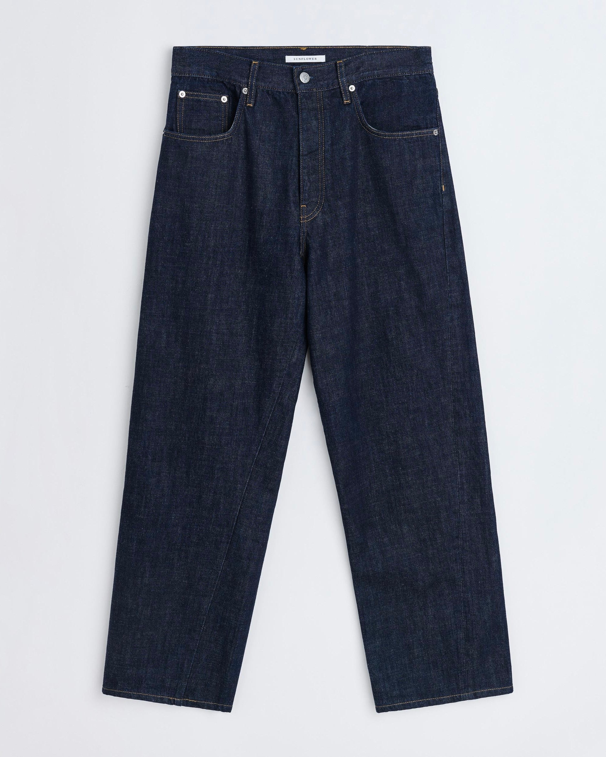 Sunflower Wide Twist Jeans Simple Rinse Blue – The Foxhole