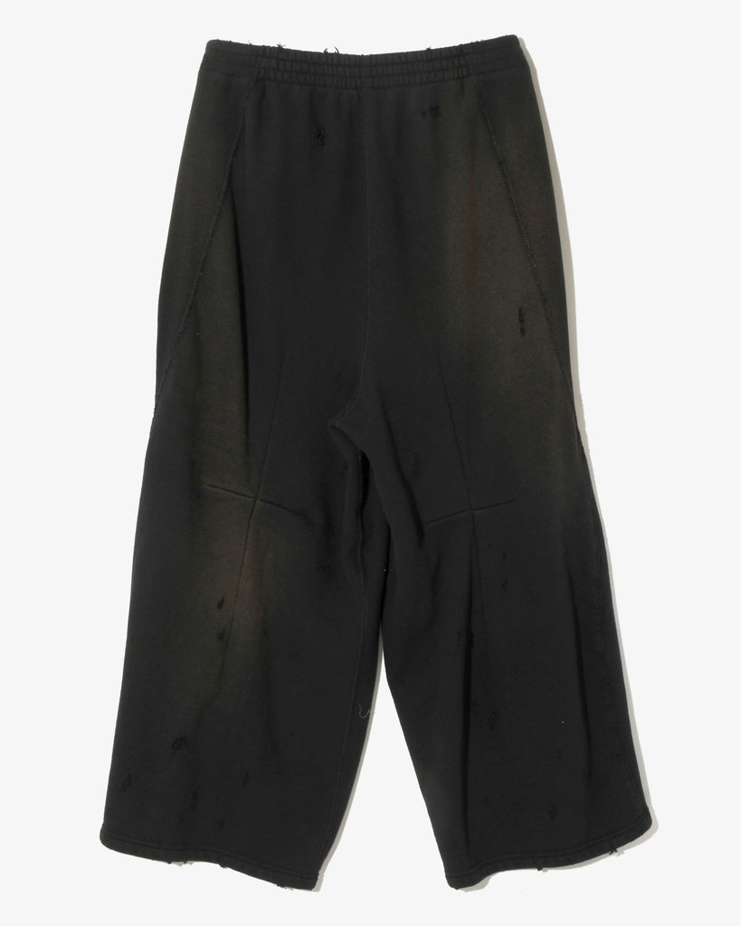 Needles Darts H.D. Sweat Pant French Terry Black flat back