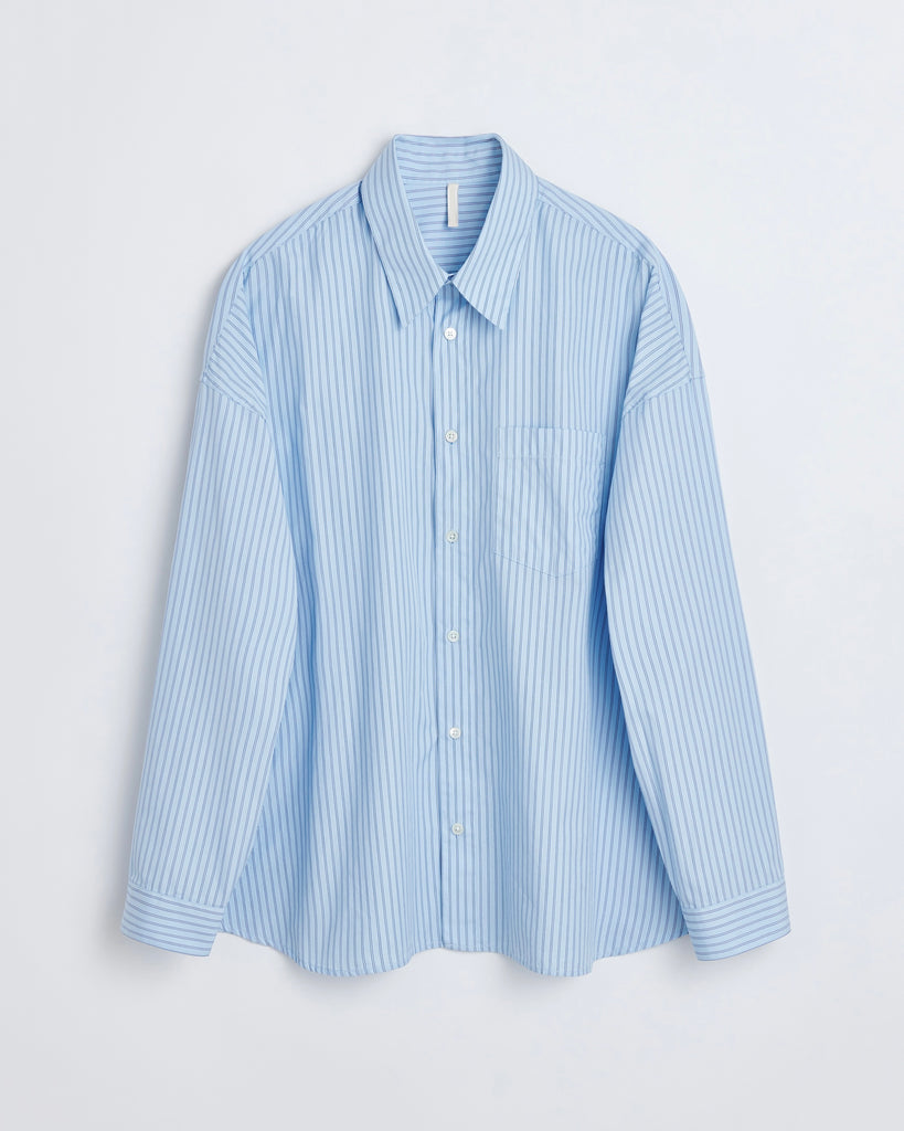 Sunflower Stable Shirt Light Blue flat