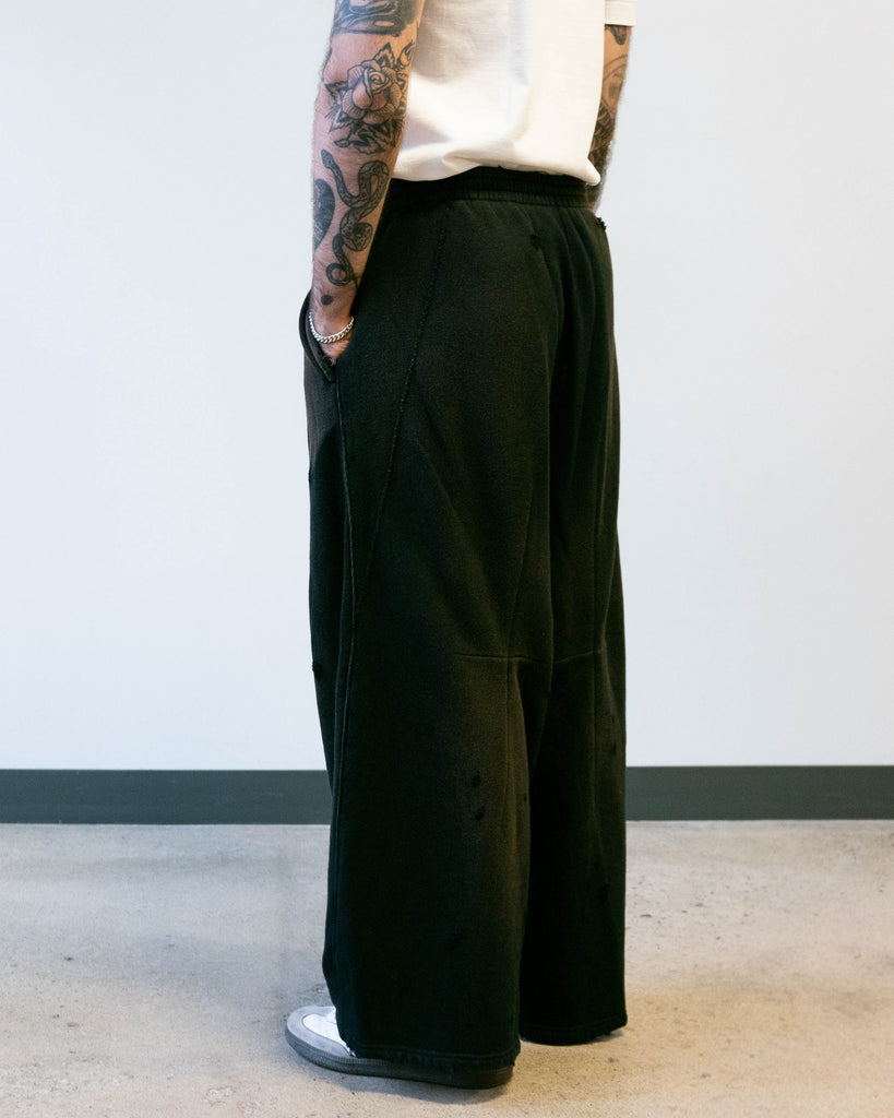 Needles Darts H.D. Sweat Pant French Terry Black detail 2