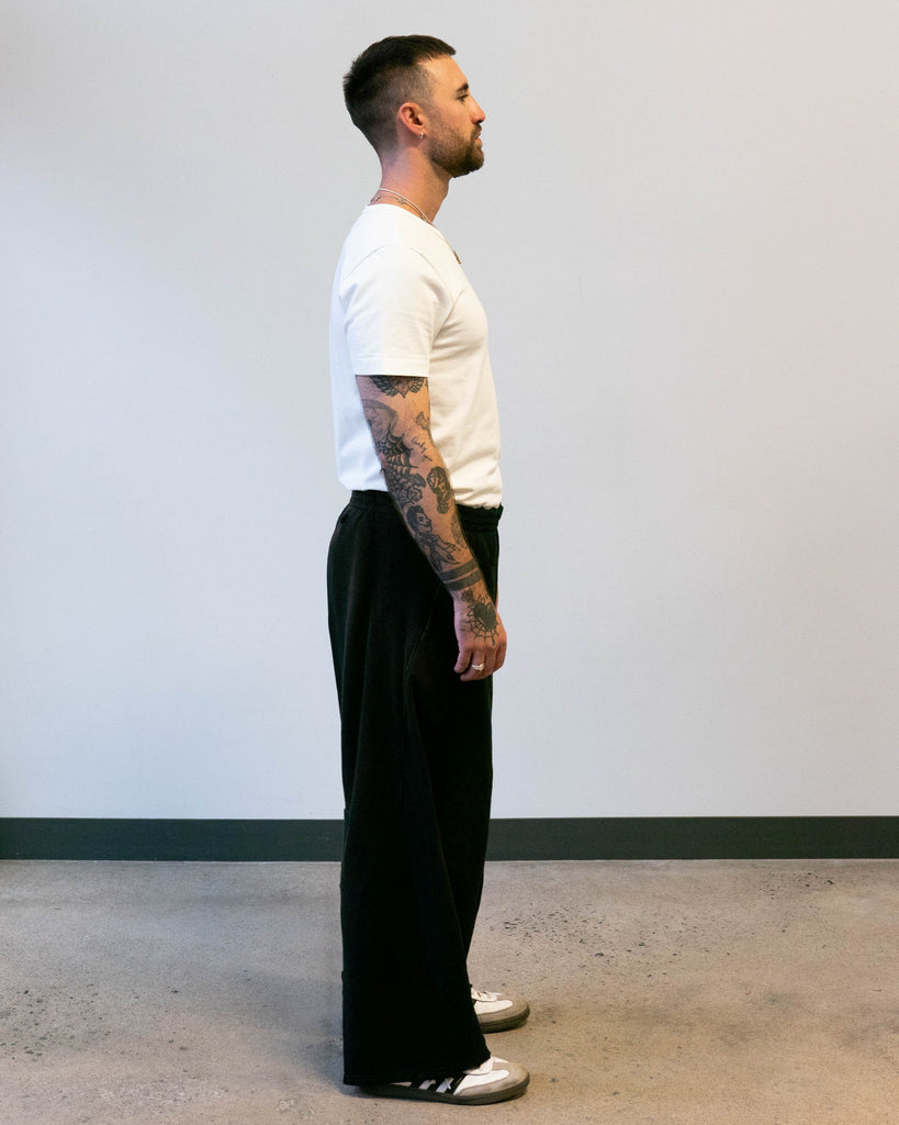Needles Darts H.D. Sweat Pant French Terry Black side