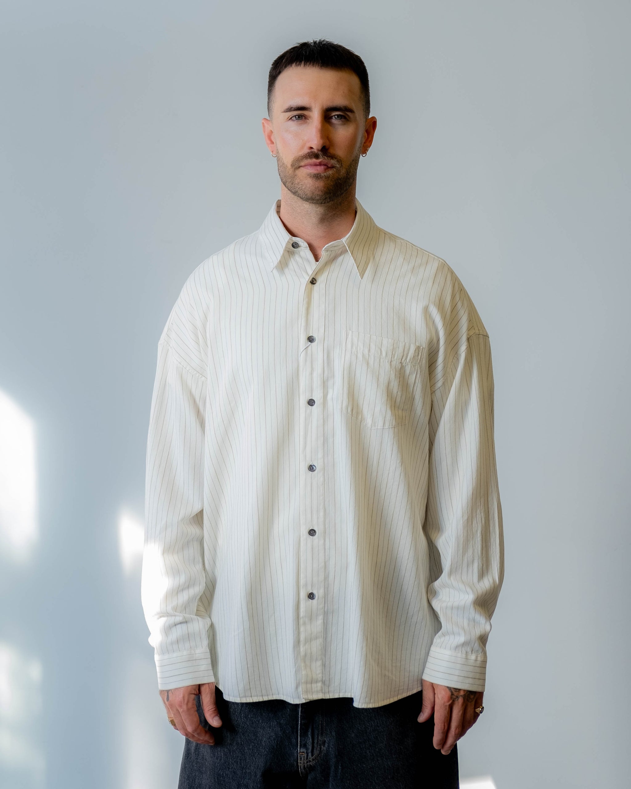 Sunflower Stable Shirt Off White – The Foxhole