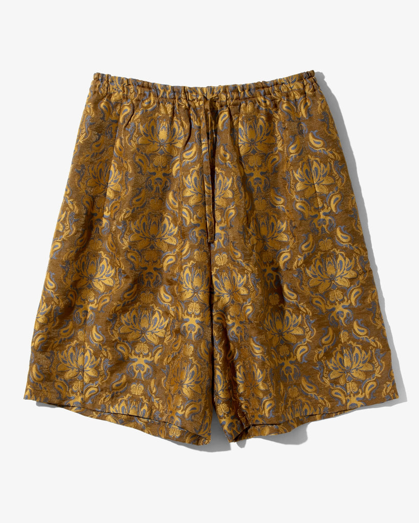Needles x Kae Tanaka H.D. Short KT Jacquard Brown flat