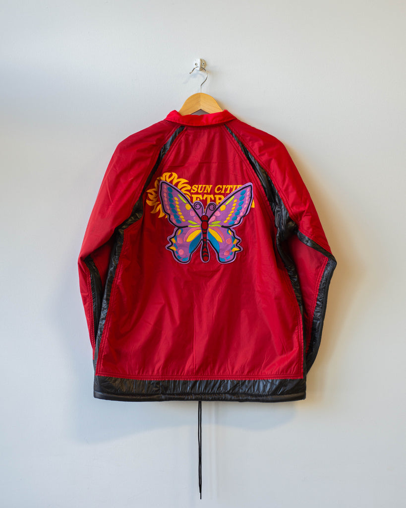 Needles Coach Jacket -> Covered Jacket Medium back