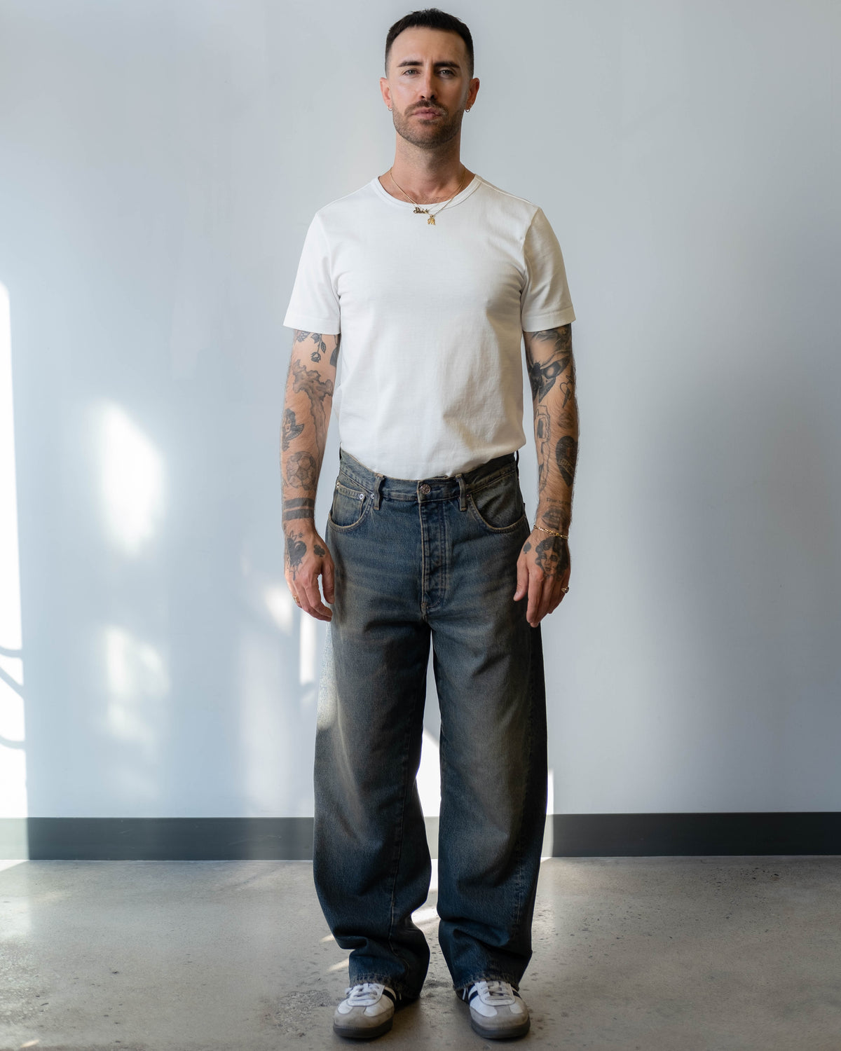 Sunflower Wide Twist Jeans Dirty Blue – The Foxhole