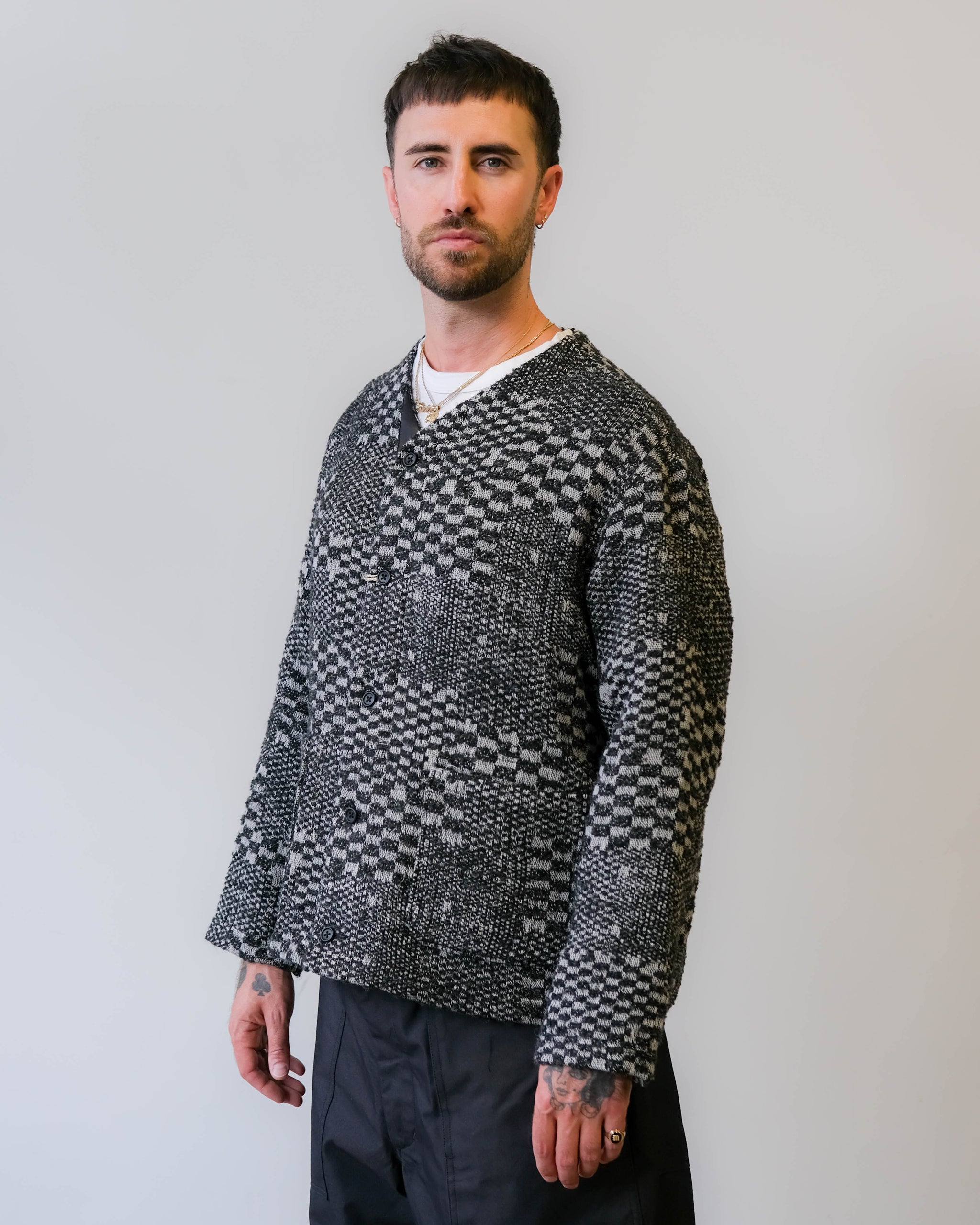 Engineered Garments Creweck Cardigan Engineered Garments Creweck Cardigan