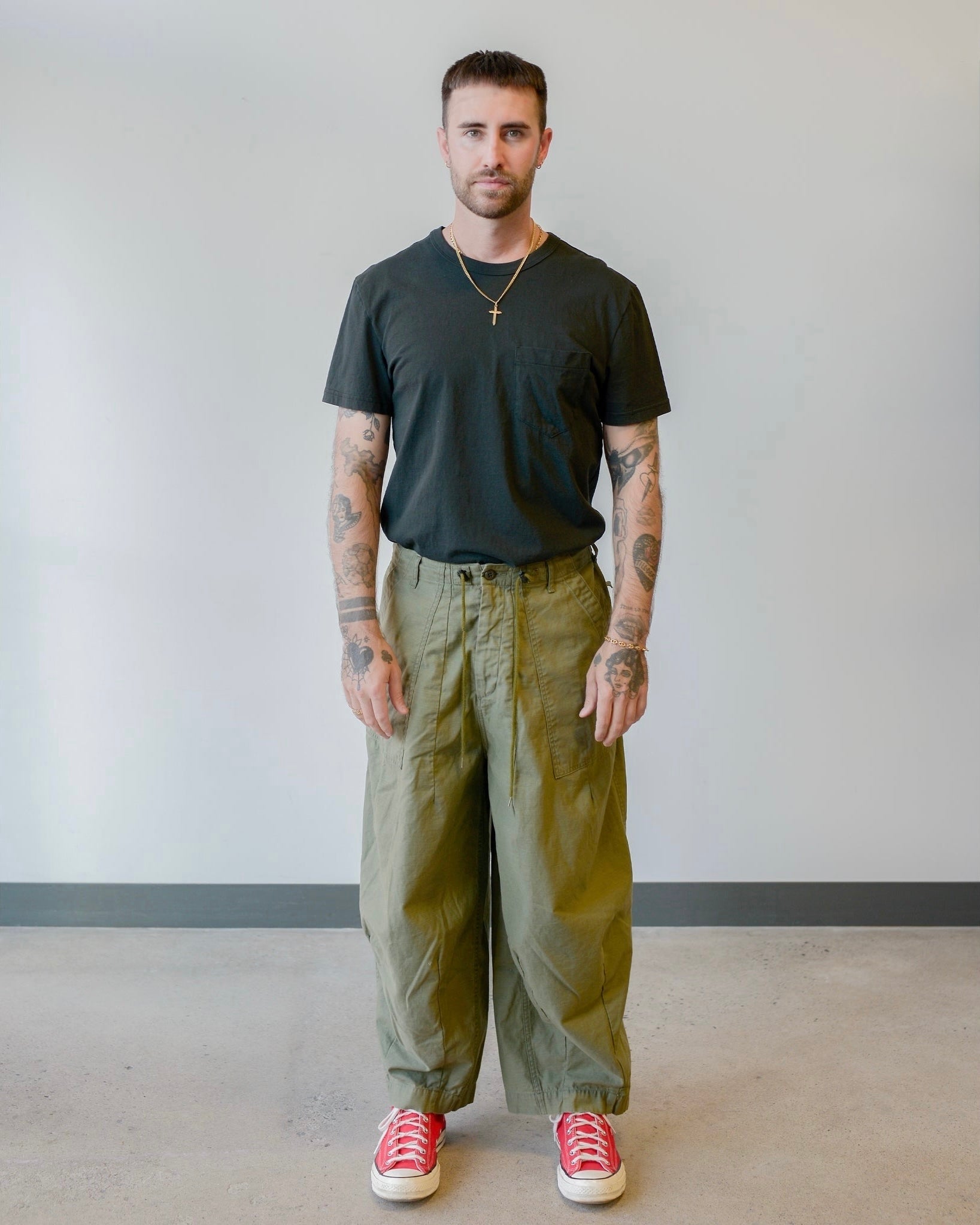 パンツ NEEDLES H.D. Pant Fatigue olive M Needles H.D. Pant Fatigue Olive – The Foxhole
