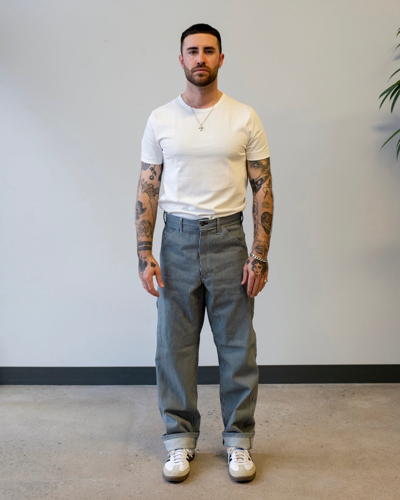 Stan Ray OG Painter Pant Hickory Stripe - Main Image