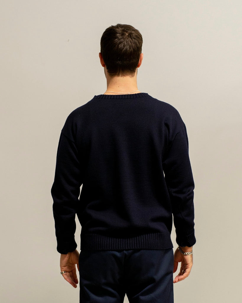 Andersen-Andersen Seaman Navy Blue on model back