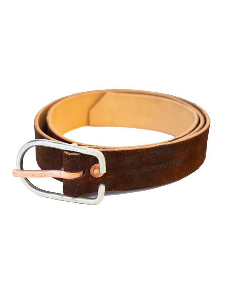 Cause and Effect Brown Suede Belt