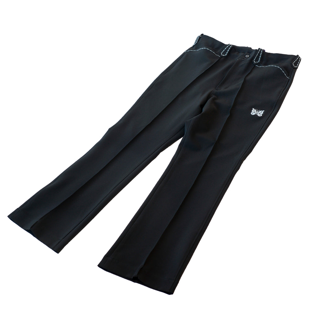Needles Western Leisure Pant PE/PU Double Cloth Black front