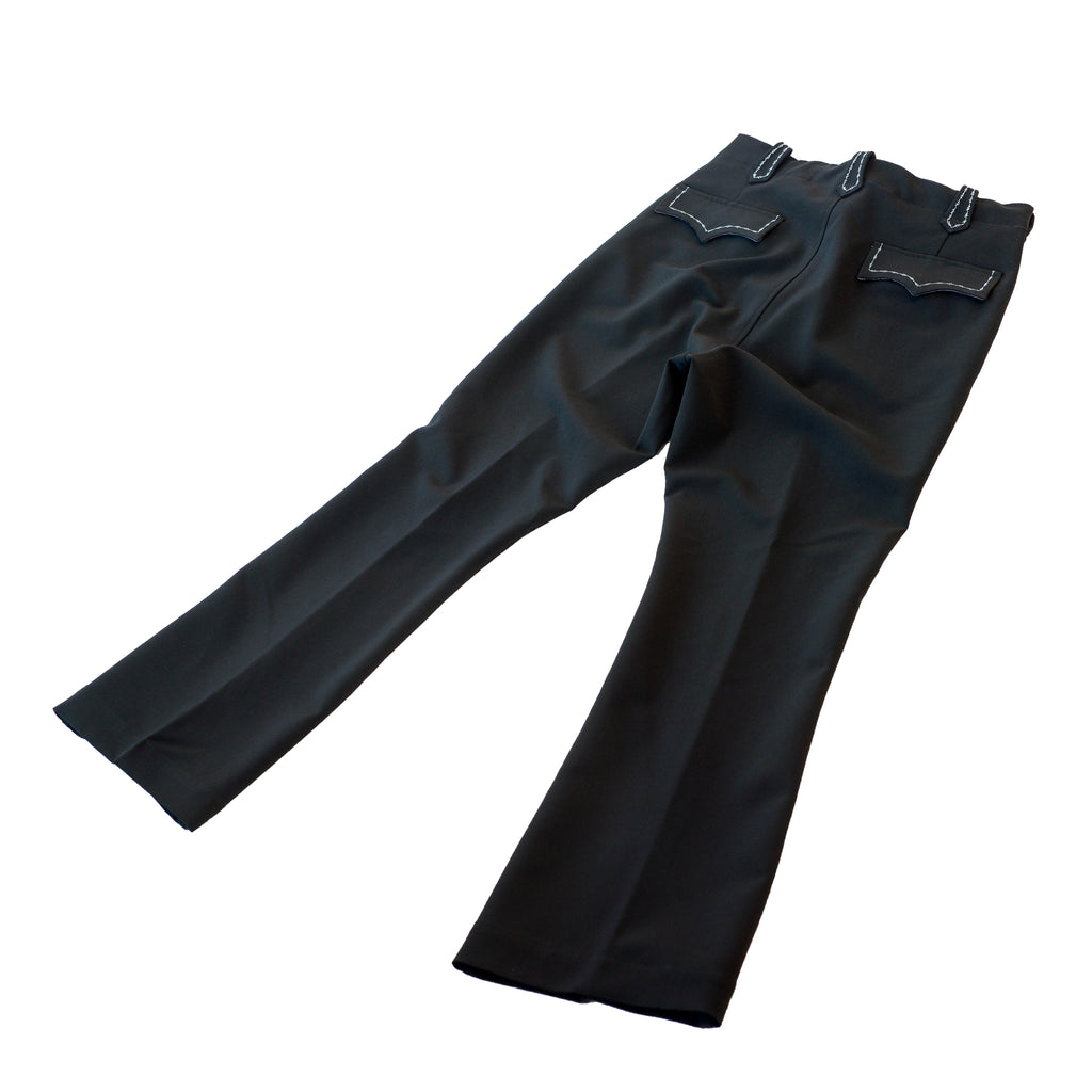 Needles Western Leisure Pant PE/PU Double Cloth Black back