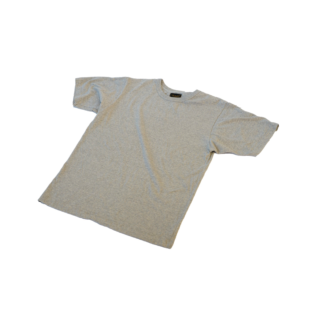National Athletic Goods Athletic Tee Lightweight Mock Twist Jersey Ash Grey
