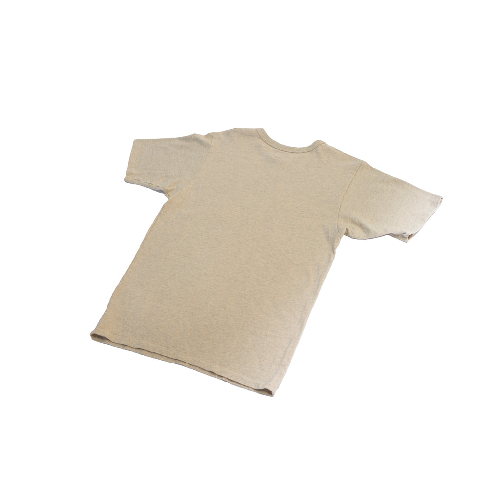 National Athletic Goods Athletic Tee Mock Twist Jersey Oatmeal