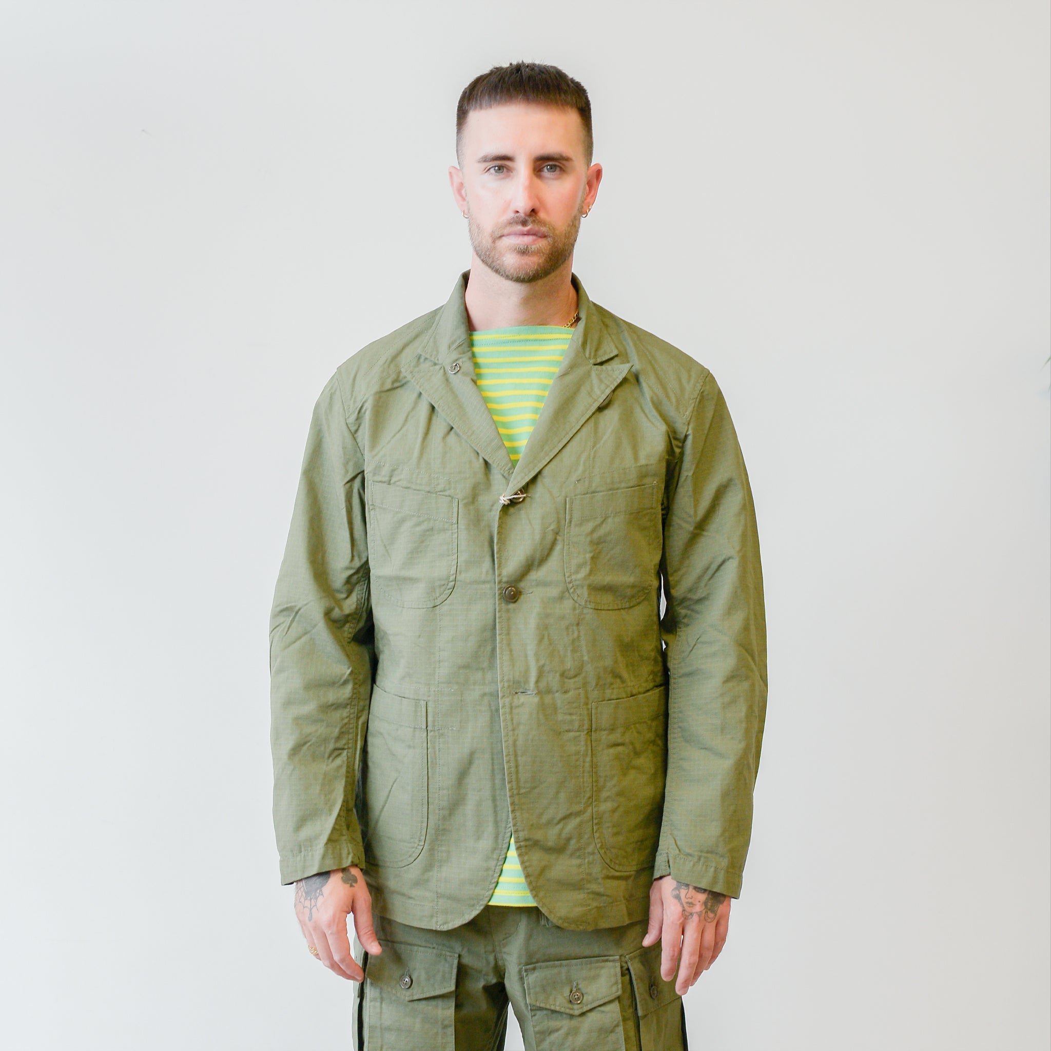 Engineered Garments Bedford Olive | museosdelima.com