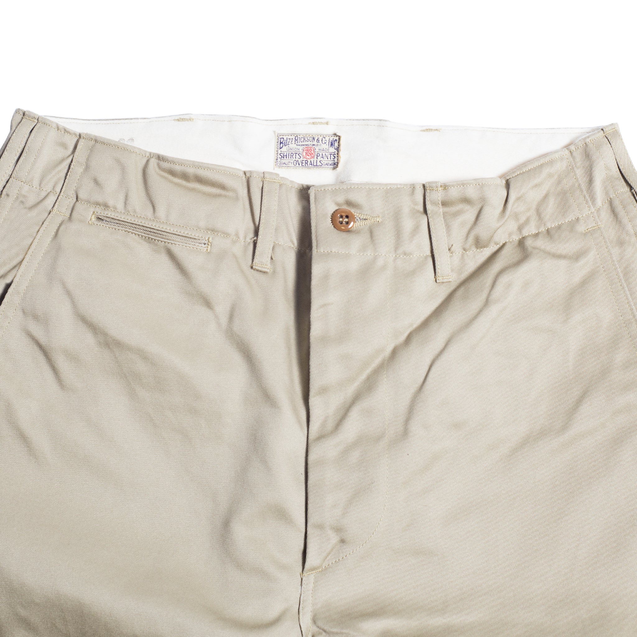 Buzz Rickson's Original Spec. Chinos Khaki – The Foxhole